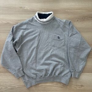 Vintage Nautica Mock neck sweater